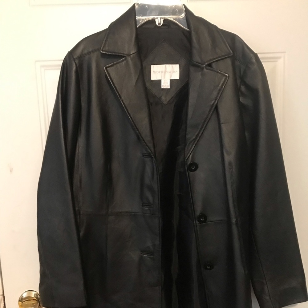 Classic Worthington Leather Jacket